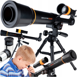 Astronomický teleskop vzdelávací LUMETA STATIV pozorovanie DEŇ DETI
